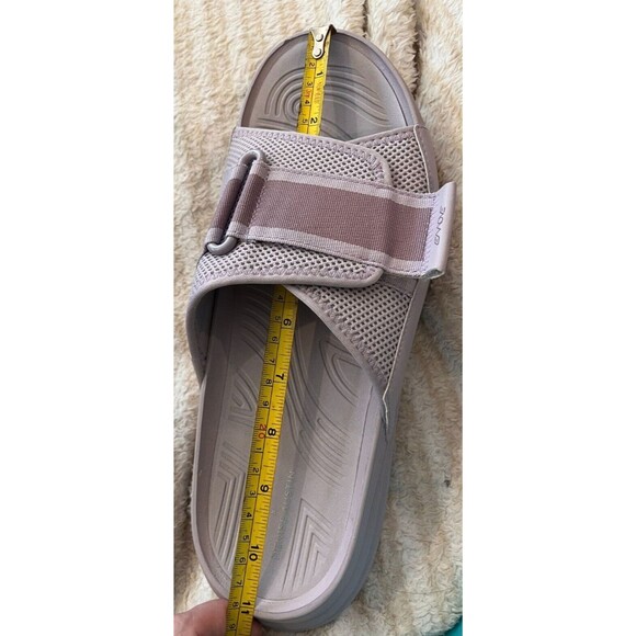 Easy Spirit Rejoov NEW size 10.5 Sandal Lilac Slide Slip On Flat Denise Austin - Picture 9 of 9